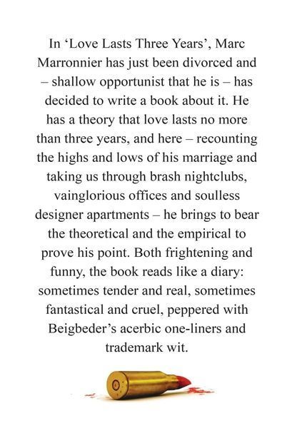 Love lasts three years Fr&eacute;d&eacute;ric Beigbeder Кохання живе три роки (англійською мовою) 1785618484 фото