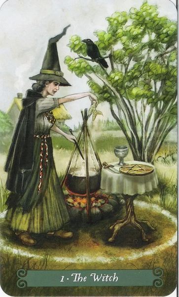 Набор Таро Зеленой Ведьмы, The Green Witch Tarot 2513177858 фото